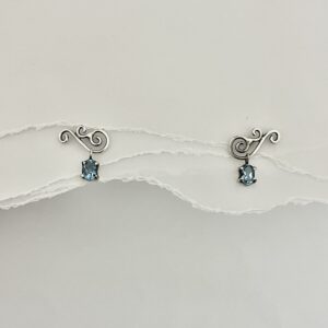 Brinco Arabescos Blue