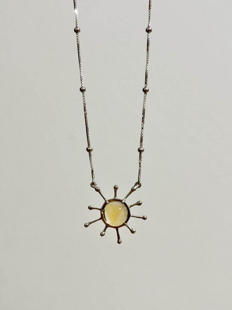 Colar Energia Solar 2 (Citrino)